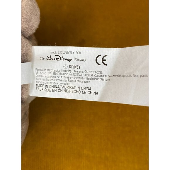 DISNEY EASTER BUNNY GOPHER - Mini Bean Bag 7" - NWT - Gopher Plush Mouseketoys - Picture 7 of 7